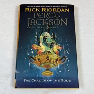 Rick Riordan Chalice of the Gods Percy Jackson 1st Edition 1st Printing HC DJ